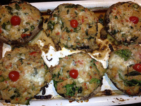 Stuffed Portabella Mushrooms