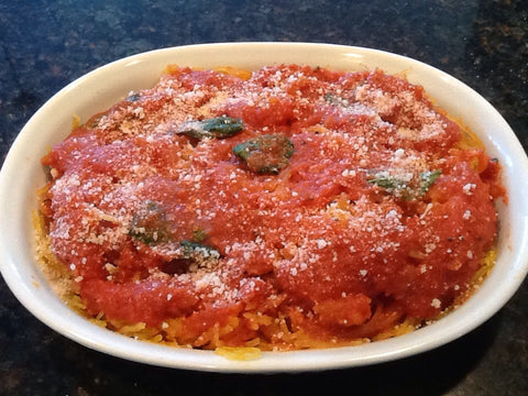 Spaghetti Squash with Marinara Sauce